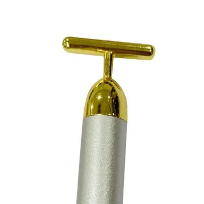 美妆工具美容棒导入棒24K金色电动按摩脸部振动现货紧致