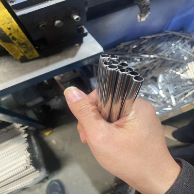 东莞厂家 201不锈钢薄壁小管6 8 10mm沥水篮用精密不锈钢细管定制