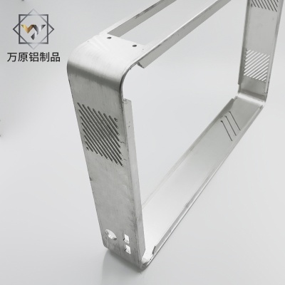 源头定 制CNC机铝材机五金外框型材 机械外壳加工配电箱6063铝材