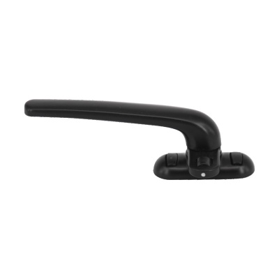 七字执手铝合金推拉门把手多点月牙锁五金门窗限位器厂家直供