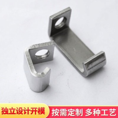 儿童安全防护栏专用不锈钢钩子五金冲压件防护网专用不锈钢钩