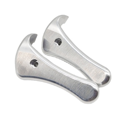 CNC精密机械五金机加工运动自行车配件左链接零件加工定制直销