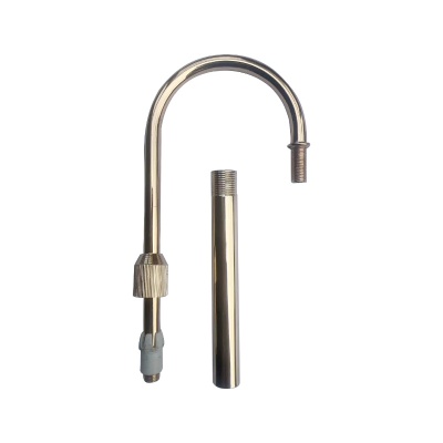 融蜡灯配件加工批发 伸缩弯管升降杆高度可调节灯饰配件香薰灯