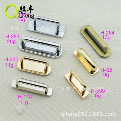 厂家批发金属带座拱桥扣螺丝可拆卸半圆拱桥箱包服饰五金配件