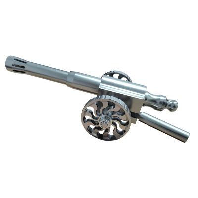 跨境儿童军事高射炮玩具铝合金儿童车炮模型摆件大炮模型装饰批发