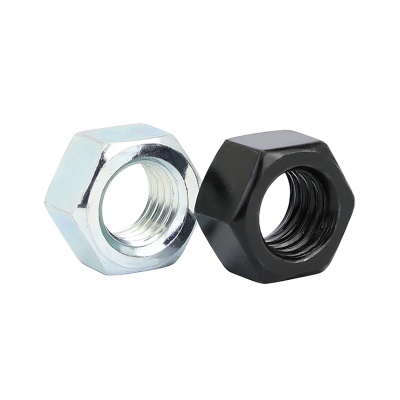 六角螺母粗牙铁碳钢201不锈钢304 316白锌镀镍盐雾加大厚机械