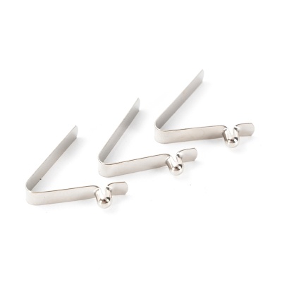 单珠空心4mmV型弹片弹簧钢异形U型弹片C型弹片管内定位铆接弹簧片