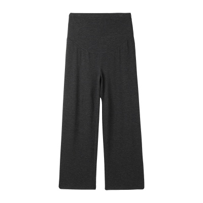 两个裤长孕妇阔腿裤时尚秋冬新款宽松慵懒糯米裤休闲百搭托腹长裤