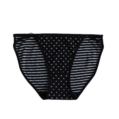 赫本软糯小波点内裤日系甜美高开叉细带子性感纯欲三角少女内裤