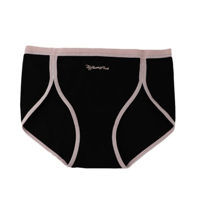 美式hiphop甜辣风运动大码包臀三角内裤高开叉潮流棉棒球穿搭内裤