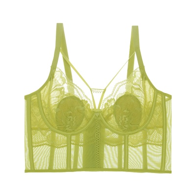 美容院调整型内衣女收副乳矫正防下垂上托八排扣聚拢软钢圈薄文胸