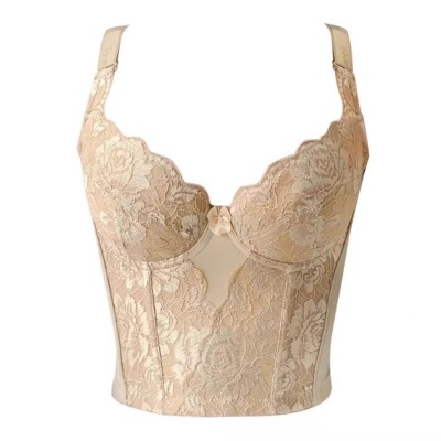 美容院塑身长文胸11排扣有钢圈身材管理器调整型美体内衣收胃聚拢