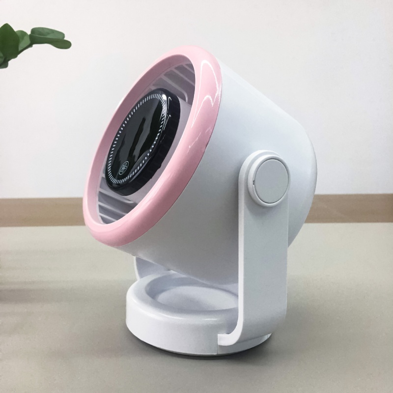 IWIN 新款定制涡轮风扇可充电可壁挂360度调整宿舍办公室家用台扇