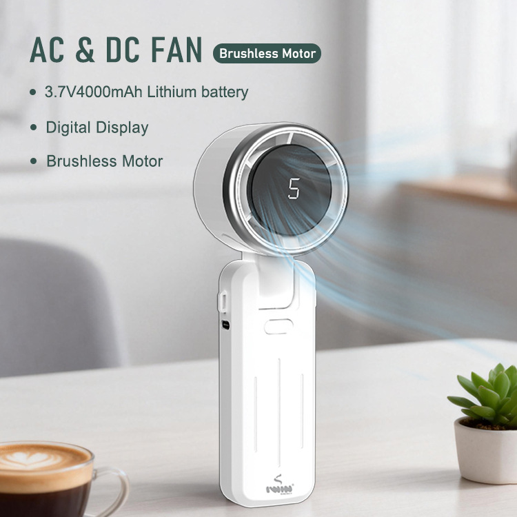 IWIN 2026新款高速手持风扇折叠风扇便携户外口袋风扇