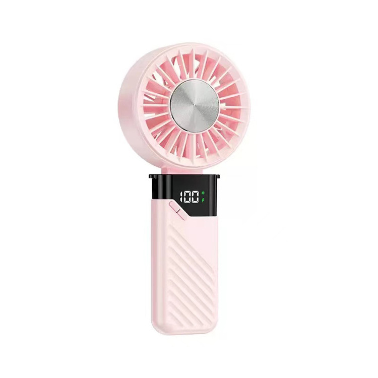 新款手持高速风扇宿舍学生外出露营可用续航时间长折叠风扇