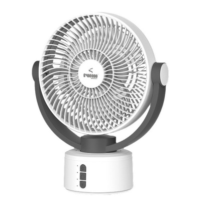 IWIN USB充电自动摇头风扇 静音宿舍办公室电风扇