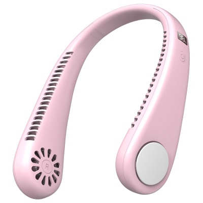 IWIN 2026新款挂脖风扇大风力便携不夹头发学生旅游露营用